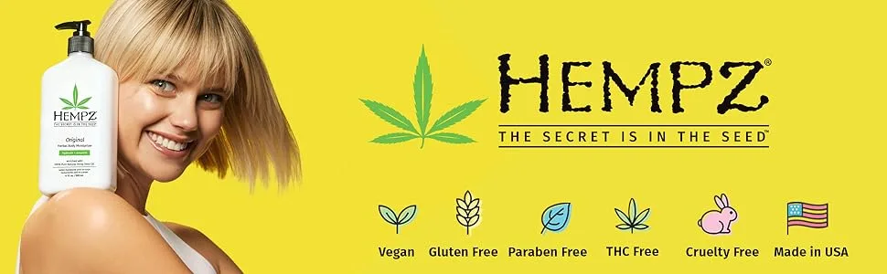 Hempz Banner with Icons